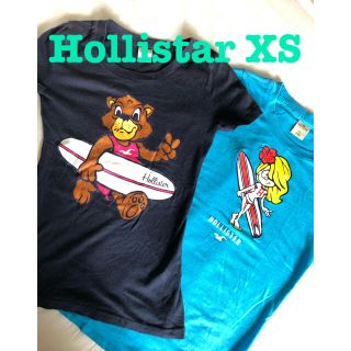 ホリスター(Hollister)のHollistar ガールズTシャツ2枚セット XS(Tシャツ/カットソー)