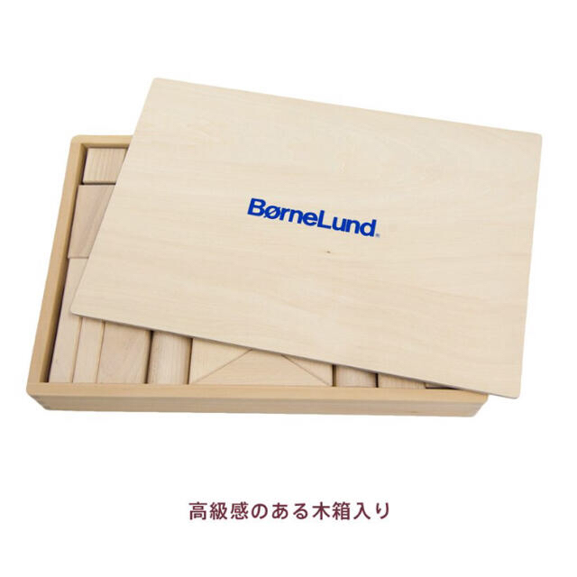 BorneLund(ボーネルンド)のボーネルンド積み木M キッズ/ベビー/マタニティのおもちゃ(積み木/ブロック)の商品写真