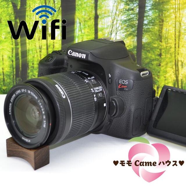 日本未発売】 Canon - キャノン kiss X8i☆WiFi機能搭載！高性能一眼