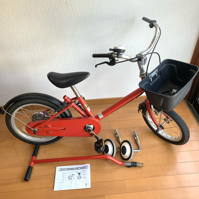 美品 キッズ 自転車 １６インチ 補助輪あり