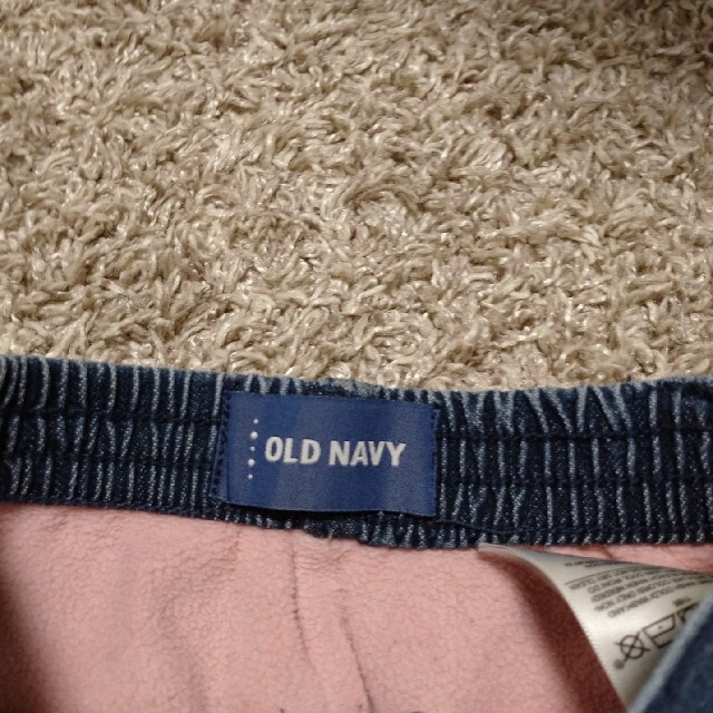 Old Navy(オールドネイビー)のオールドネイビー 裏起毛デニム 80センチ キッズ/ベビー/マタニティのベビー服(~85cm)(パンツ)の商品写真