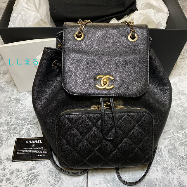 バッグCHANEL バックパック キャビアスキン