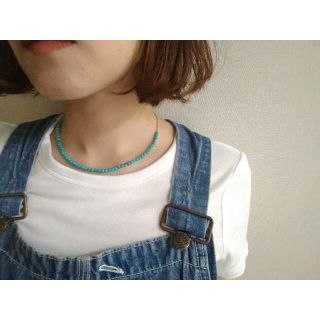 ジャーナルスタンダード(JOURNAL STANDARD)のturquoise✕silverネックレス(ネックレス)