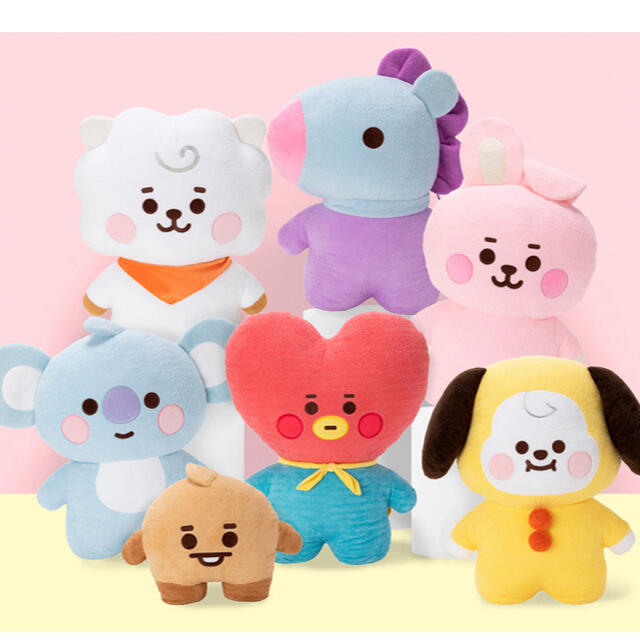 BT21 たっとん ベビーぬいぐるみ EX-Lサイズ CHIMMY チミー　公式