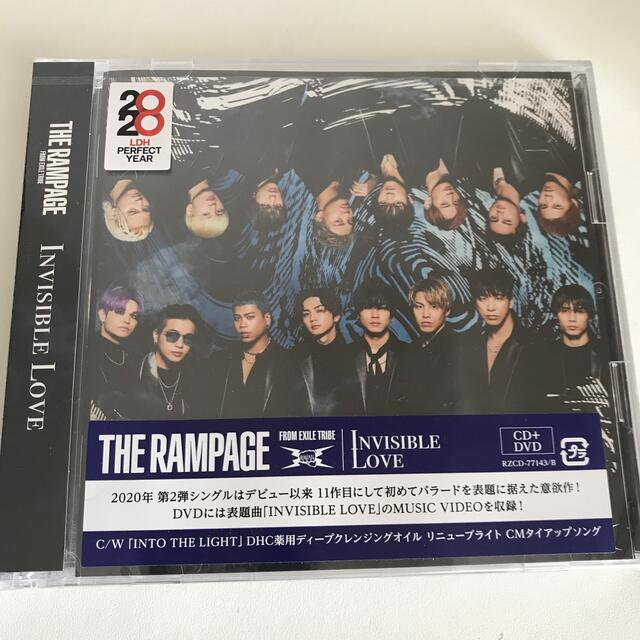 THE RAMPAGE(ザランページ)のINVISIBLE LOVE（DVD付）THE RAMPAGE エンタメ/ホビーのCD(ポップス/ロック(邦楽))の商品写真