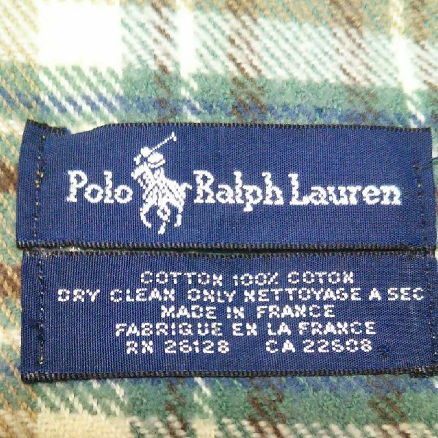 POLO RALPH LAUREN(ポロラルフローレン)のポロラルフローレン　ストール　マフラー　美品 レディースのファッション小物(マフラー/ショール)の商品写真