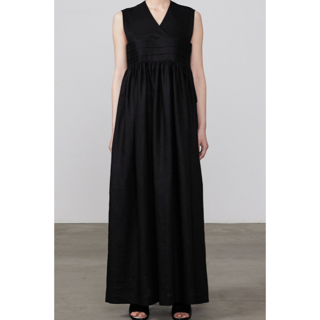 HYKE ハイク LINEN MAXI DRESS