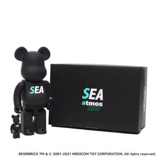 メディコムトイ(MEDICOM TOY)のBE@RBRICK atmos ×WIND AND SEA 100％&400(フィギュア)