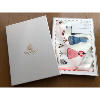 ワコウドウ(和光堂)の【新品未使用】WAKO ハンカチーフ　箱付き(ハンカチ)