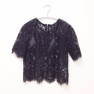 フォーエバートゥエンティーワン(FOREVER 21)の新品✧レーストップス(カットソー(半袖/袖なし))