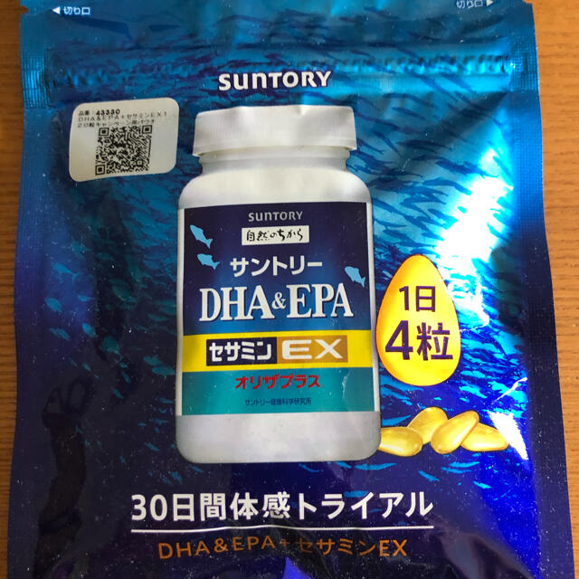 サントリー(サントリー)のサントリー自然のちから DHA&EPA＋セサミンEX 食品/飲料/酒の健康食品(その他)の商品写真