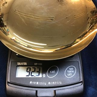 純銀 銀杯 金色92gの通販 by furimakulove's shop|ラクマ