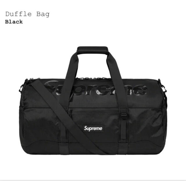 supreme Duffle Bag ブラック 美品