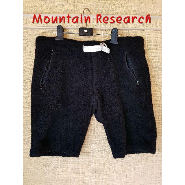 MOUNTAIN RESERCH ブラックショートパンツ