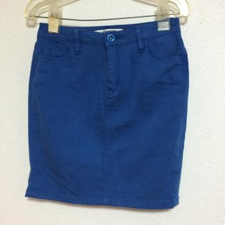 スライ(SLY)のSLYJEANS タイトスカート 青 AZUL moussy EMODA ロデオ(ミニスカート)