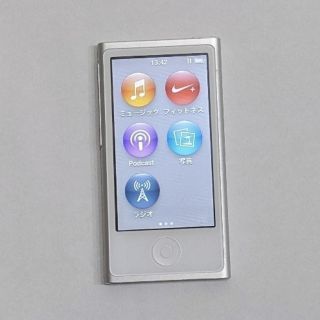 アップル(Apple)のipod nano　第7世代  16GB　本体のみ(ポータブルプレーヤー)