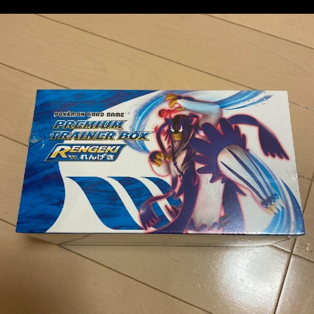 未開封シュリンク付 プレミアムトレーナーボックス れんげき 1box