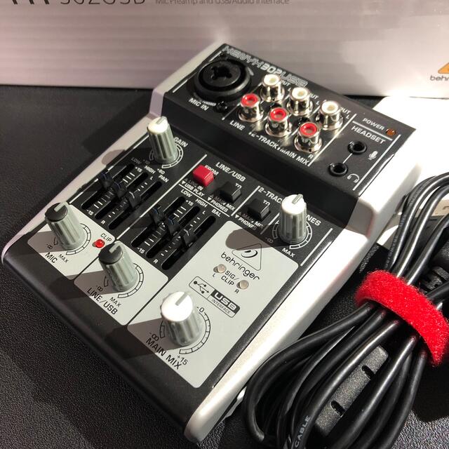 Behringer XENYX 302USB 楽器のDTM/DAW(オーディオインターフェイス)の商品写真