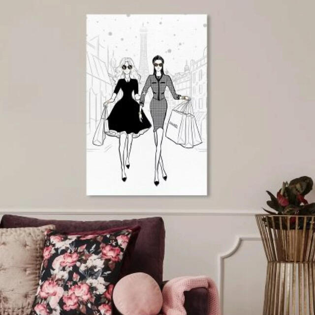選べる2個セット シャネル CHANEL 絵 アート オリバーガル Oliver Gal
