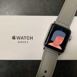 アップルウォッチ(Apple Watch)のApple Watch SERIES 3 (38mm)(腕時計)