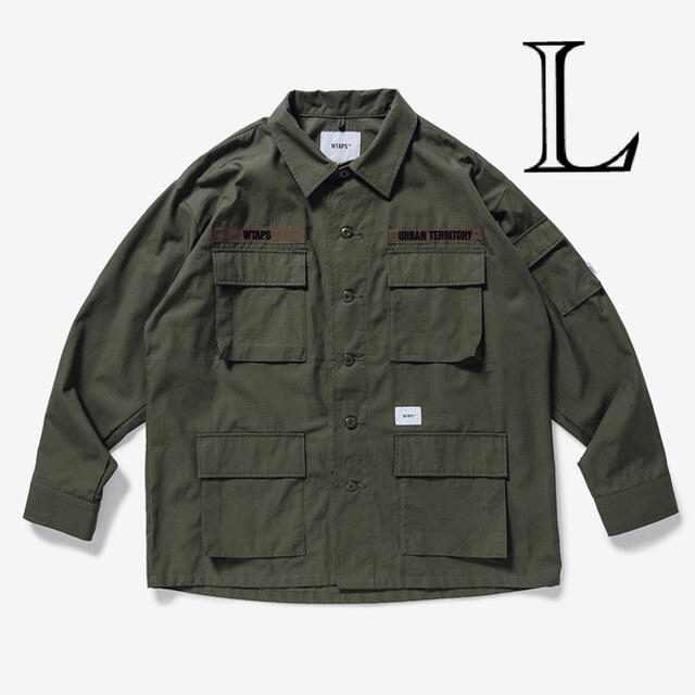 WTAPS 21SS JUNGLE 02 LS オリーブ L オンライン購入-