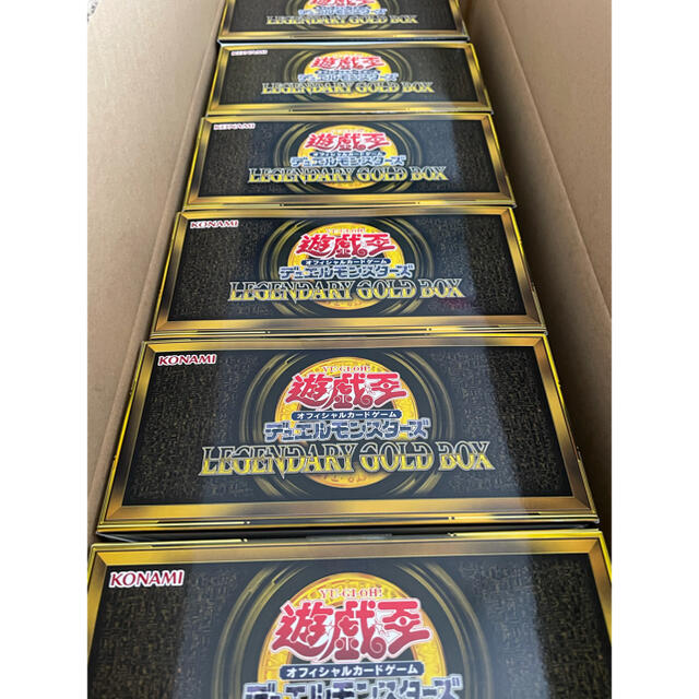 遊戯王 - 遊戯王 LEGENDARY GOLD BOX 6ボックスセット