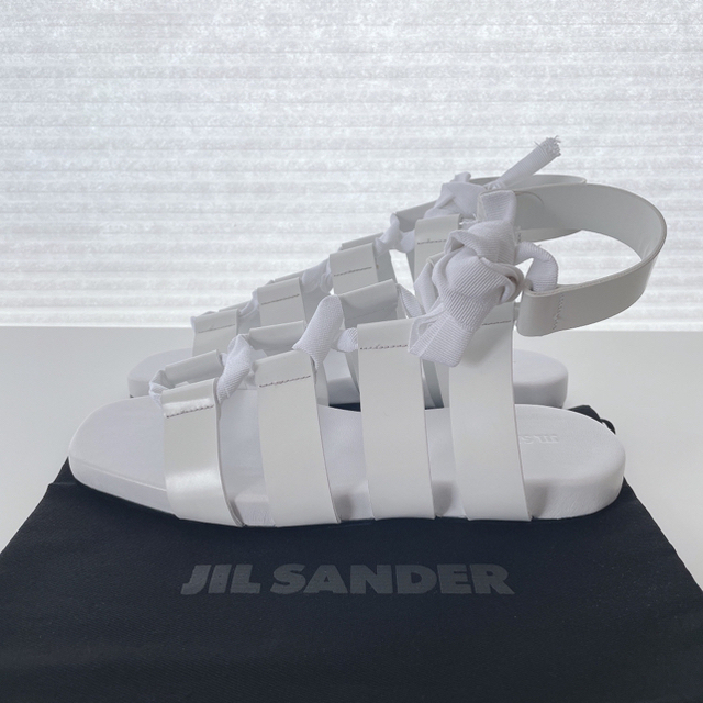 新品】JIL SANDER ジルサンダー サンダル 37 人気急上昇のタイムセール