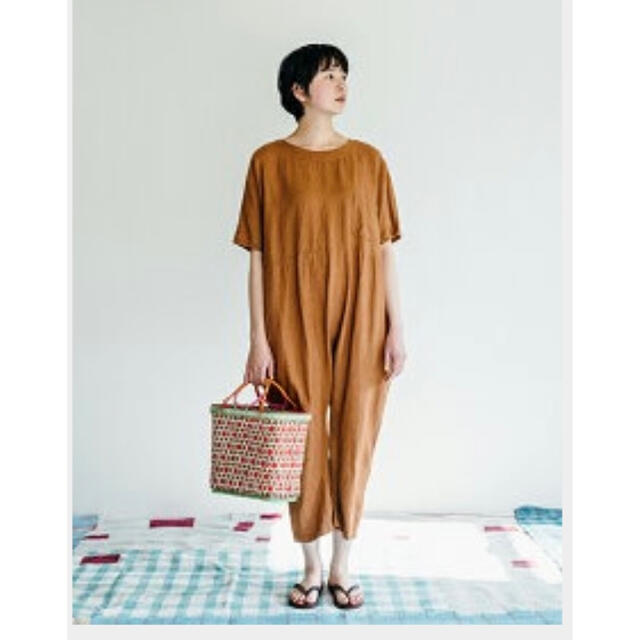 fog linen work(フォグリネンワーク)の【週末限定‼︎ 早いもの勝ち】フォグリネンワーク オールインワン　サロペット レディースのパンツ(オールインワン)の商品写真