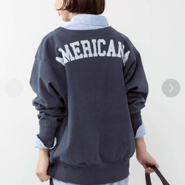 Deuxieme Classe AMERICANA BIGスリーブ SWEAT