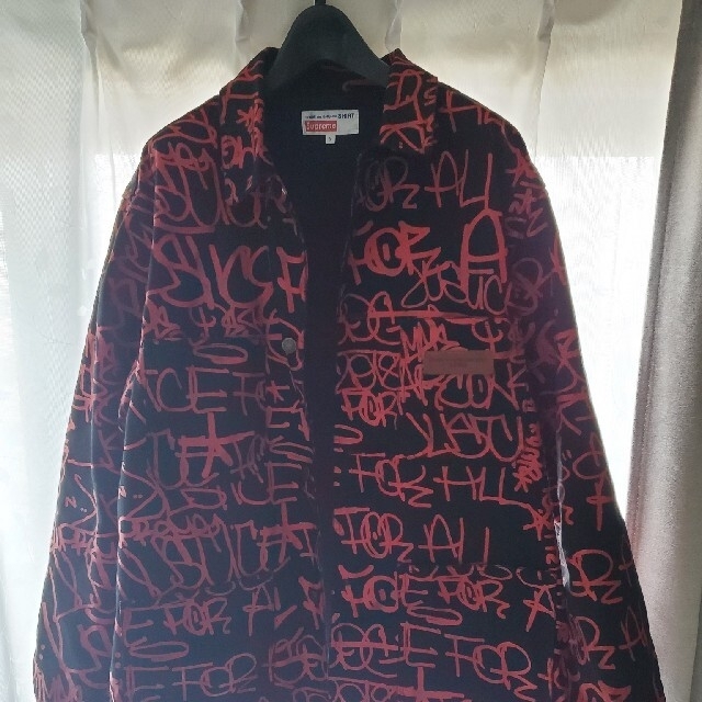 名作☆レア☆SUPREME × COMME des GARCONS Lサイズ