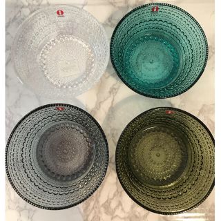 イッタラ(iittala)の【新品未使用品】iittala イッタラ カステヘルミ ボウル　4カラーセット(食器)