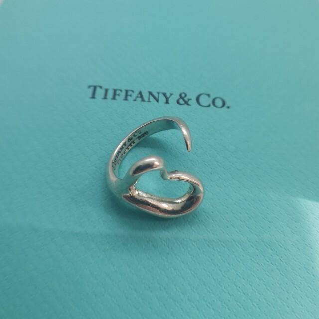 Tiffany　エルサペレッティ    オープンハートリング