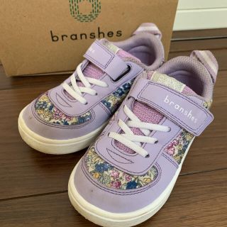 ブランシェス(Branshes)の【branshes】17㎝ IFMEコラボ花柄スニーカー(スニーカー)