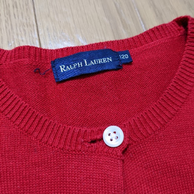 Ralph Lauren(ラルフローレン)のRALPH LAUREN　カーディガン キッズ/ベビー/マタニティのキッズ服女の子用(90cm~)(カーディガン)の商品写真