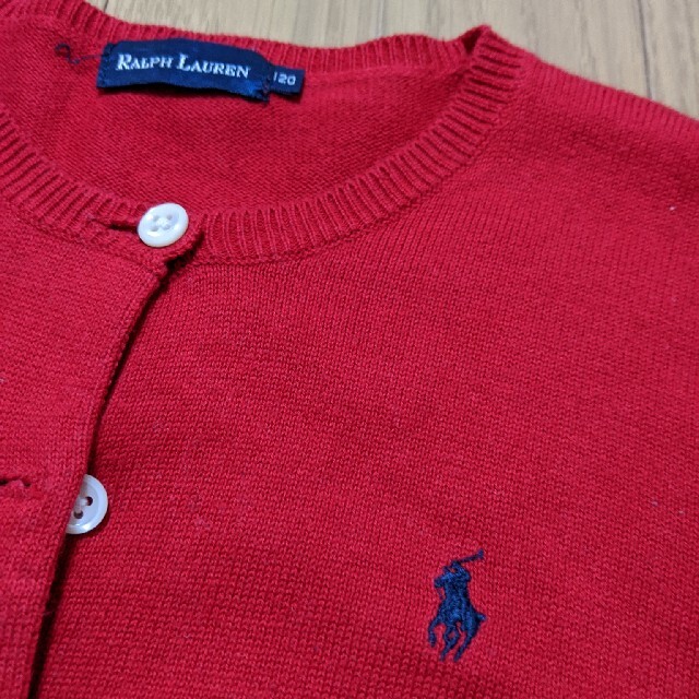 Ralph Lauren(ラルフローレン)のRALPH LAUREN　カーディガン キッズ/ベビー/マタニティのキッズ服女の子用(90cm~)(カーディガン)の商品写真