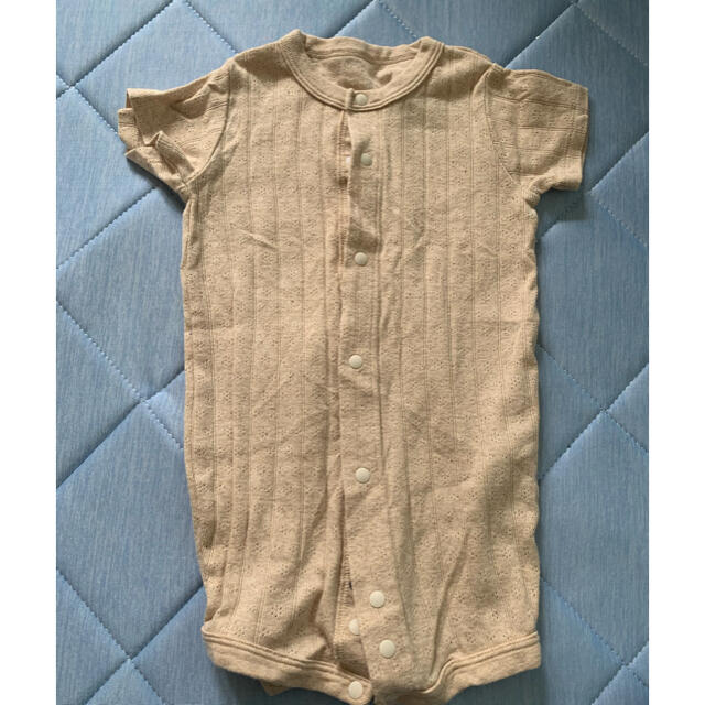 MUJI (無印良品)(ムジルシリョウヒン)の赤ちゃん　カバーオール　70 キッズ/ベビー/マタニティのベビー服(~85cm)(カバーオール)の商品写真