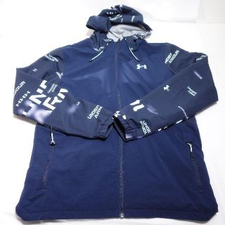 アンダーアーマー(UNDER ARMOUR)の■UNDER ARMOUR　ジャンパー　紺　メンズ　L(その他)