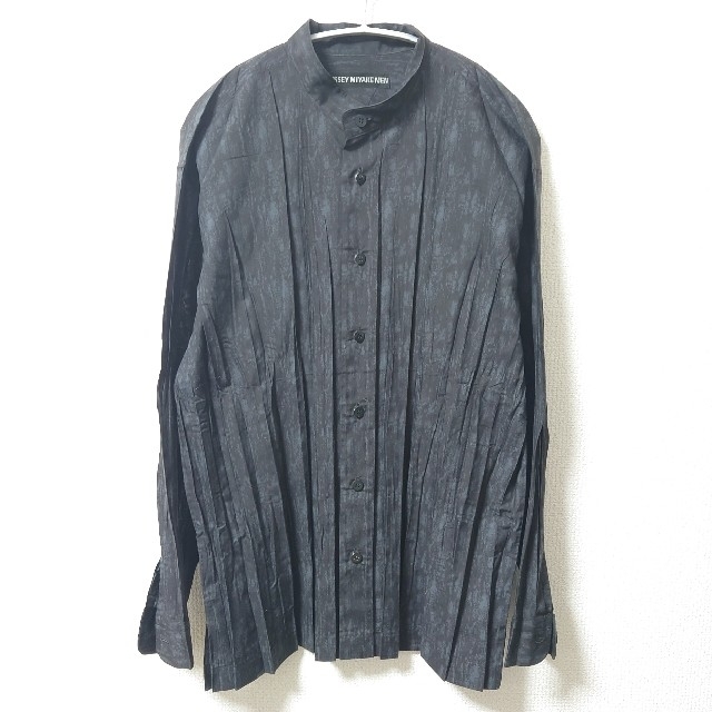 ISSEY MIYAKE MEN 20ss プリント プリーツ シャツ ISSEY MIYAKE MEN 20ss プリント プリーツ シャツ