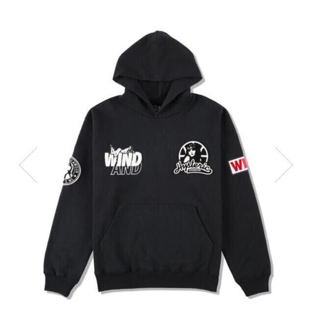 WIND AND SEA × HYSTERIC GLAMOUR パーカー M