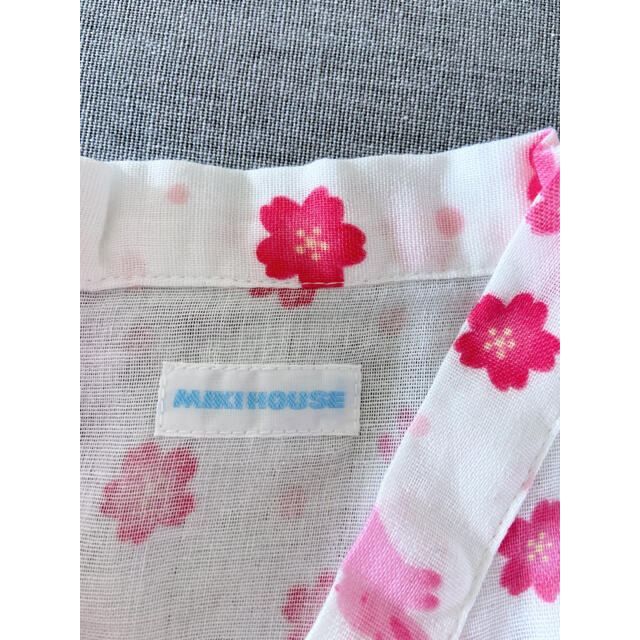 mikihouse(ミキハウス)のMIKIHOUSE〈ミキハウス〉甚平オール【新品未使用】 キッズ/ベビー/マタニティのベビー服(~85cm)(甚平/浴衣)の商品写真