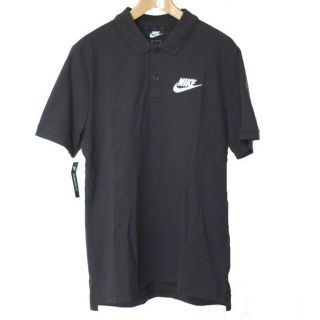 ナイキ(NIKE)の大きいサイズ新品2XL★ナイキ NIKE 黒ブラック鹿の子ポロシャツ(ポロシャツ)