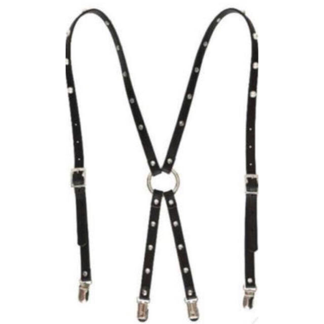 Ameri VINTAGE(アメリヴィンテージ)のAMERI  PEARL STUDS SUSPENDER 1度利用 美品 レディースのファッション小物(サスペンダー)の商品写真