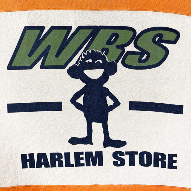 HARLEM STORE ハーレムストア ビッグシルエット ボーダー カットソー メンズのトップス(Tシャツ/カットソー(七分/長袖))の商品写真