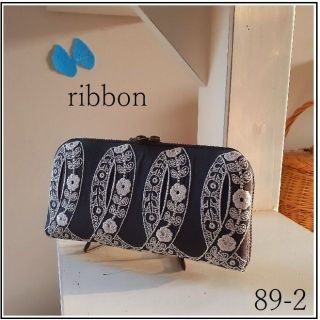 【専用❽❾-❷】⚮̈ribbon◆布製長財布(財布)