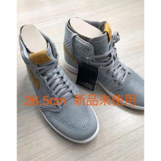 ナイキ(NIKE)のエアジョーダン AIR JORDAN ハイ フライニット WOLF GREY(スニーカー)