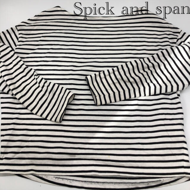 Spick & Span(スピックアンドスパン)のSpick and span ボーダーカットソー レディースのトップス(カットソー(長袖/七分))の商品写真