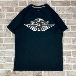 ナイキ(NIKE)のJORDAN エアジョーダン ウイングマーク ビッグロゴ Tシャツ 半袖 古着(Tシャツ/カットソー(半袖/袖なし))