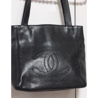 シャネル(CHANEL)の期間お値下げ中💕🌈正規品　シャネル　デカココ　ブラック　キャビアスキンバッグ(ショルダーバッグ)