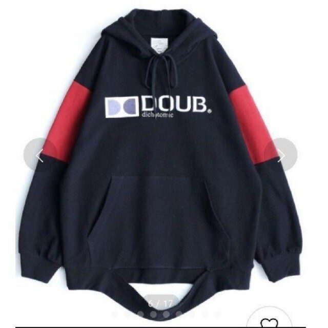 SHAREEF(シャリーフ)の未使用 SHAREEF "DOUB" BIG HOODIE ¥30250 メンズのトップス(パーカー)の商品写真