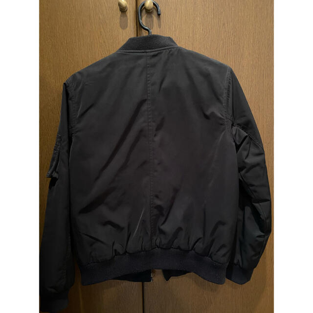 SpRay(スプレイ)のR.様専用　MA-1 ブルゾン　ブラック レディースのジャケット/アウター(ブルゾン)の商品写真